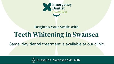 ✨ Brighten Your Smile with Teeth Whitening in Swansea!