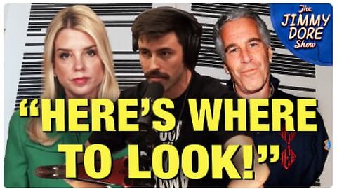 Ian Carroll Tells Pam Bondi EXACTLY Where To Find Epstein List