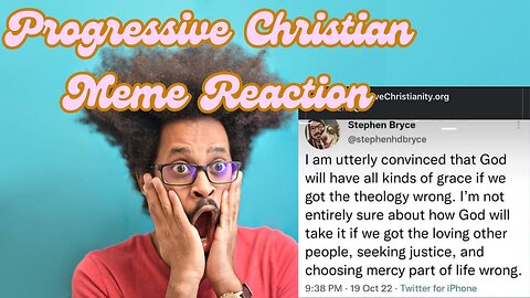 Progressive Christian Meme Reaction