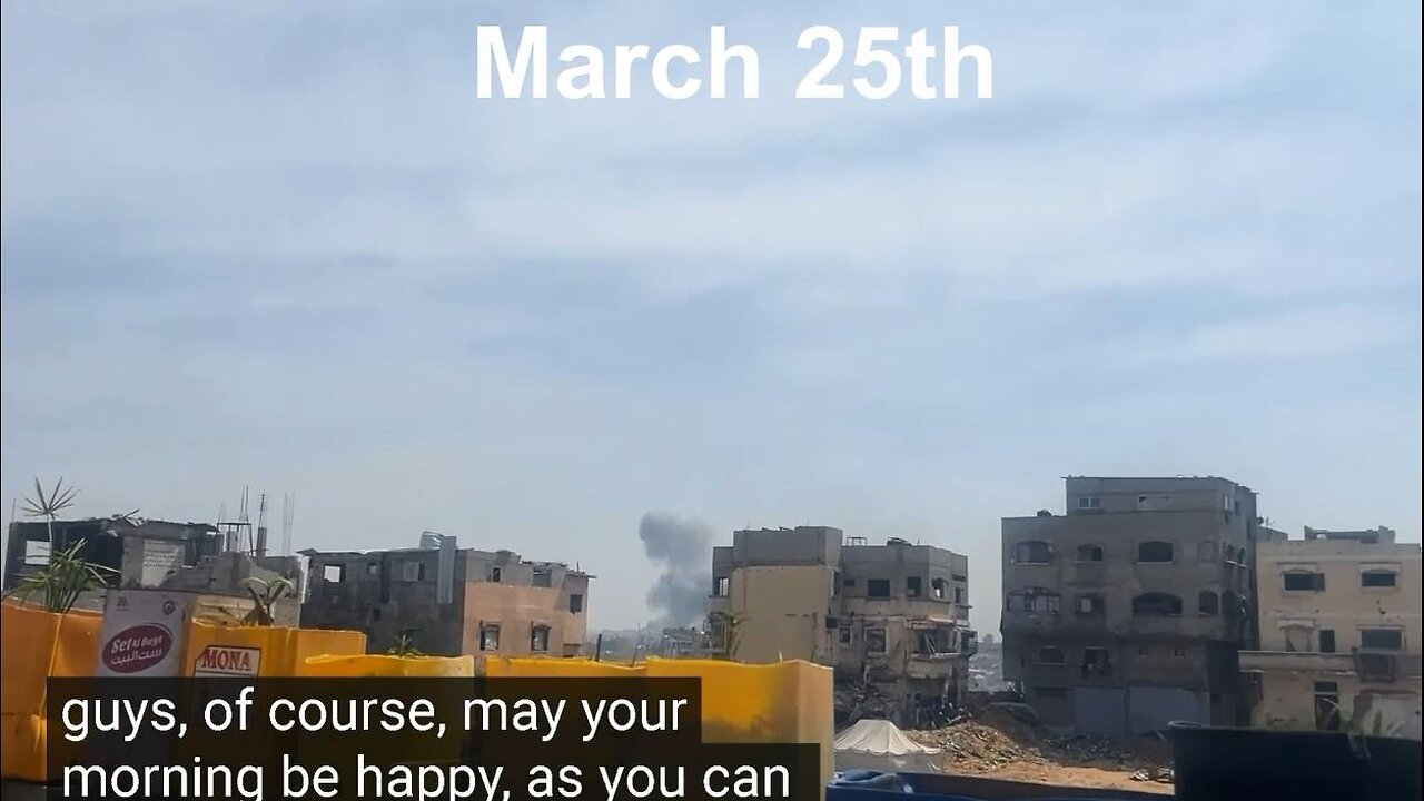 Gaza Current Situation - 3-25-25 Family Living In Gaza