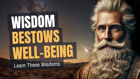 Wisdom grants well-being & moral benefits