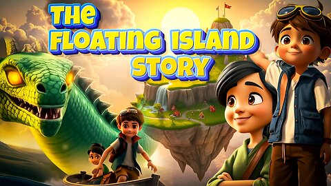 THE FLOAING ISLAND Animation Short Film! Animation Bedtime Moral Story