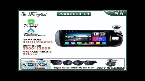 Android 14 For Toyota Vitz 3 XP 130 2014 2019 Multimedia Review