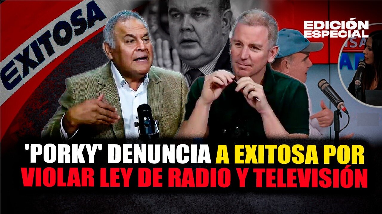 FEB 18 - Rafael López Aliaga denuncia a EXITOSA por violar ley de Radio y Televisión