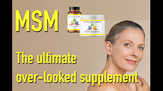 MSM Sulphur - the ULTIMATE over-looked supplement!