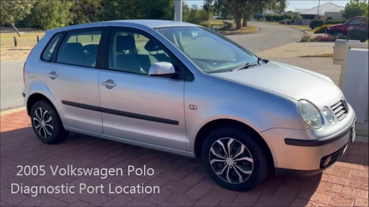 2005 Volkswagen Polo Diagnostic Port Location