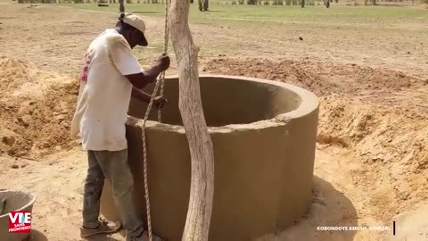 Construction d'un puits en Afrique - Sénégal - Well Africa - Vie Sans Frontières