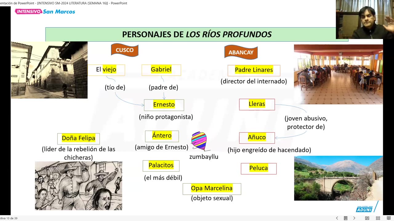 INTENSIVO ADUNI 2024 | Semana 16 | RV | Literatura | Biología
