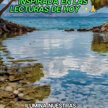 🙏✨Oración Inspirada en las Lecturas de Hoy ✨🙏