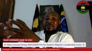 You Cannot Link Your Criminality In Biafra - Land To Ipob - Mazi Isaiah Uba