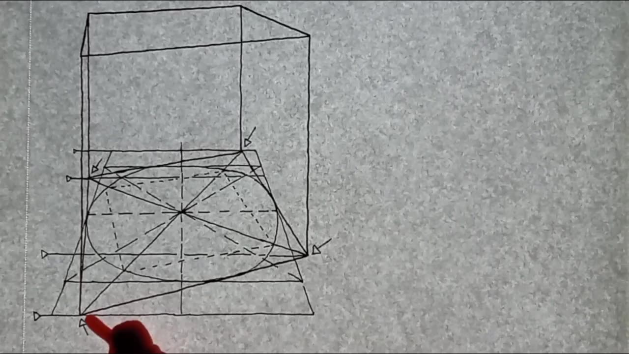My Method for Rotating a Cube once in Perspective