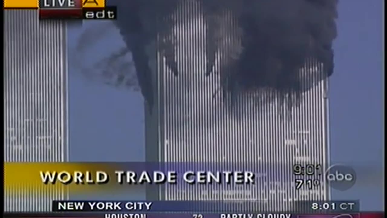 911 News Coverage - Texas Cable News TXCN September 11, 2001 900am - 915am