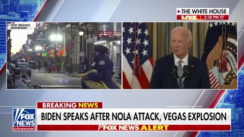 President Biden The people of New Orleans will not let the attack overcome them