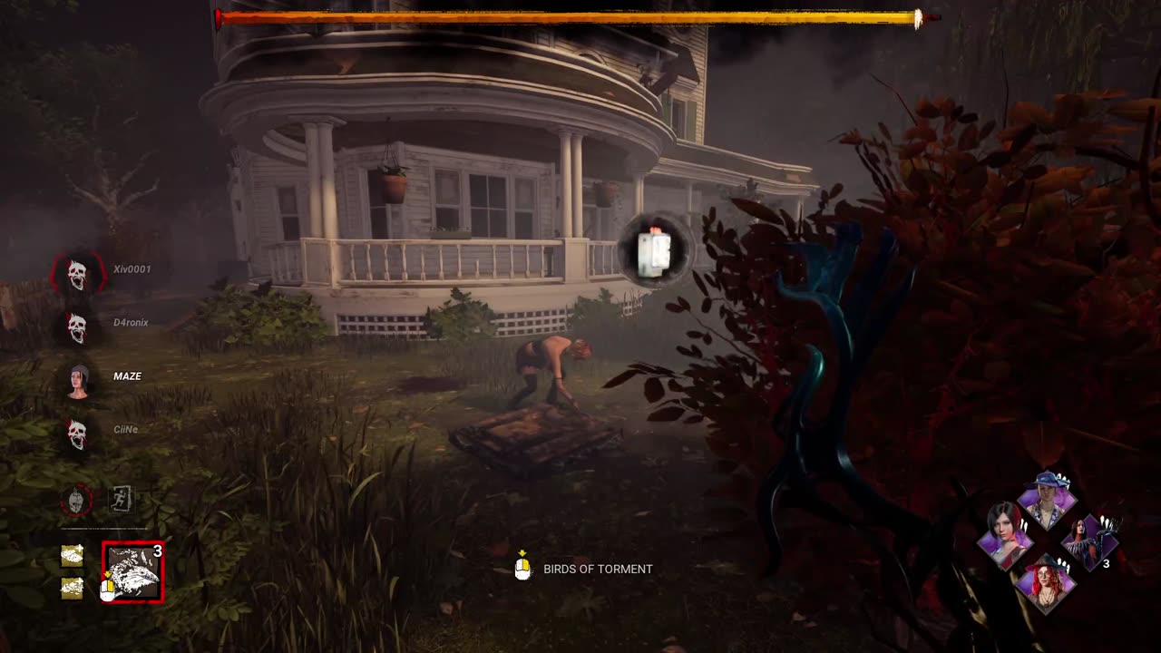 HEARTist plays - Garden of Joy game - DbD, killer role