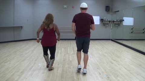 FOUR ON THE FLOOR Line Dance DEMO