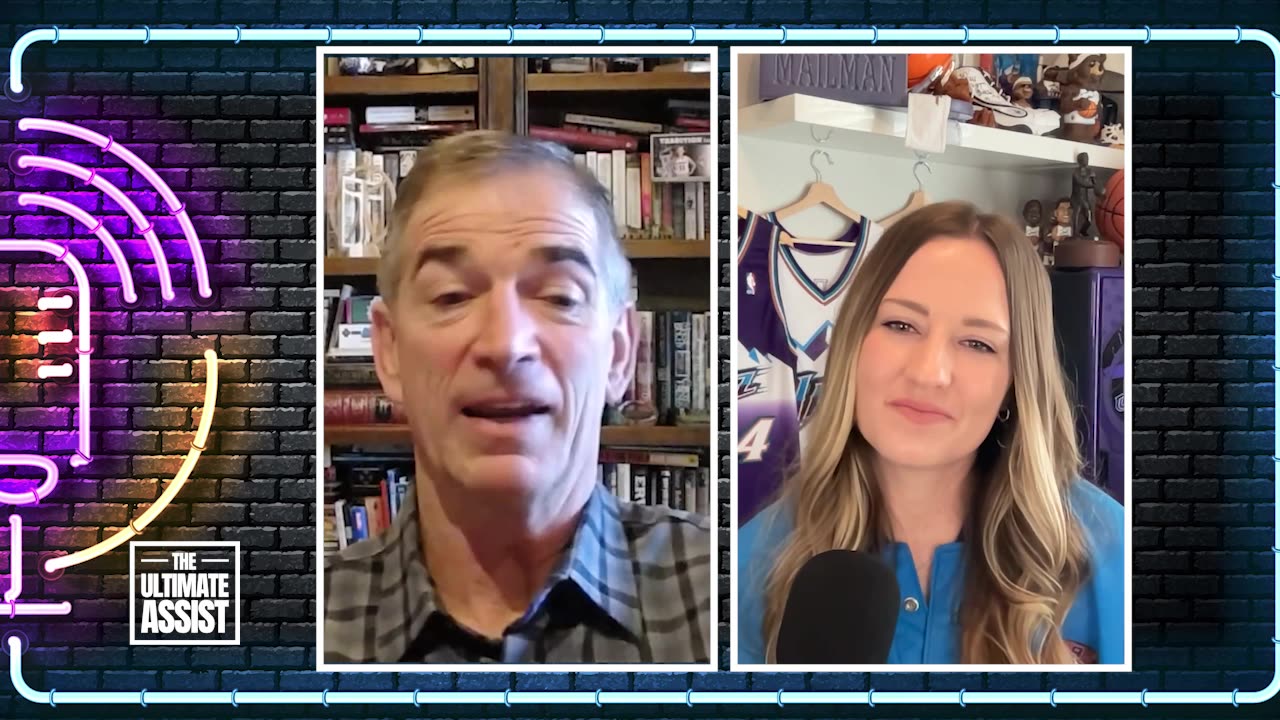 John Stockton Interviewed by Cait Nielson from Utah Jazz History on his career with Utah Jazz.