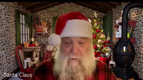 Gregory Wrightstone and Santa (12/20/22)