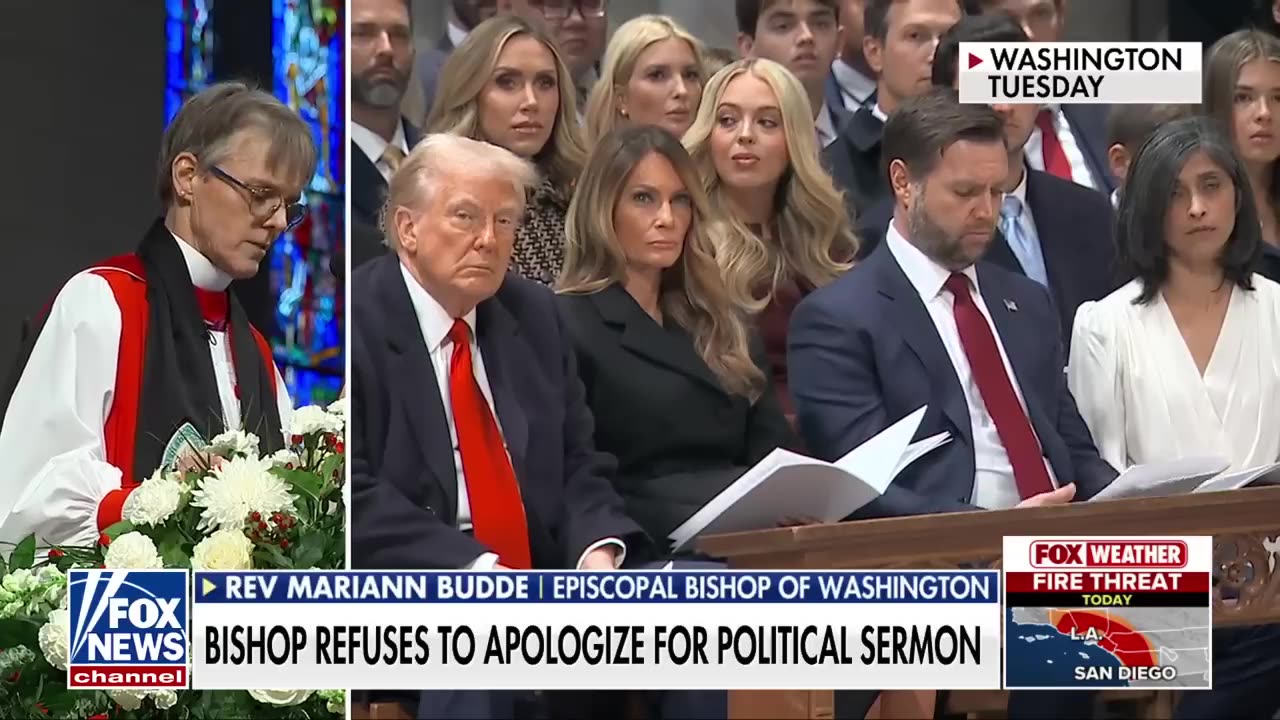 Bishop refuses to apologize for woke lecture despite Trump demands