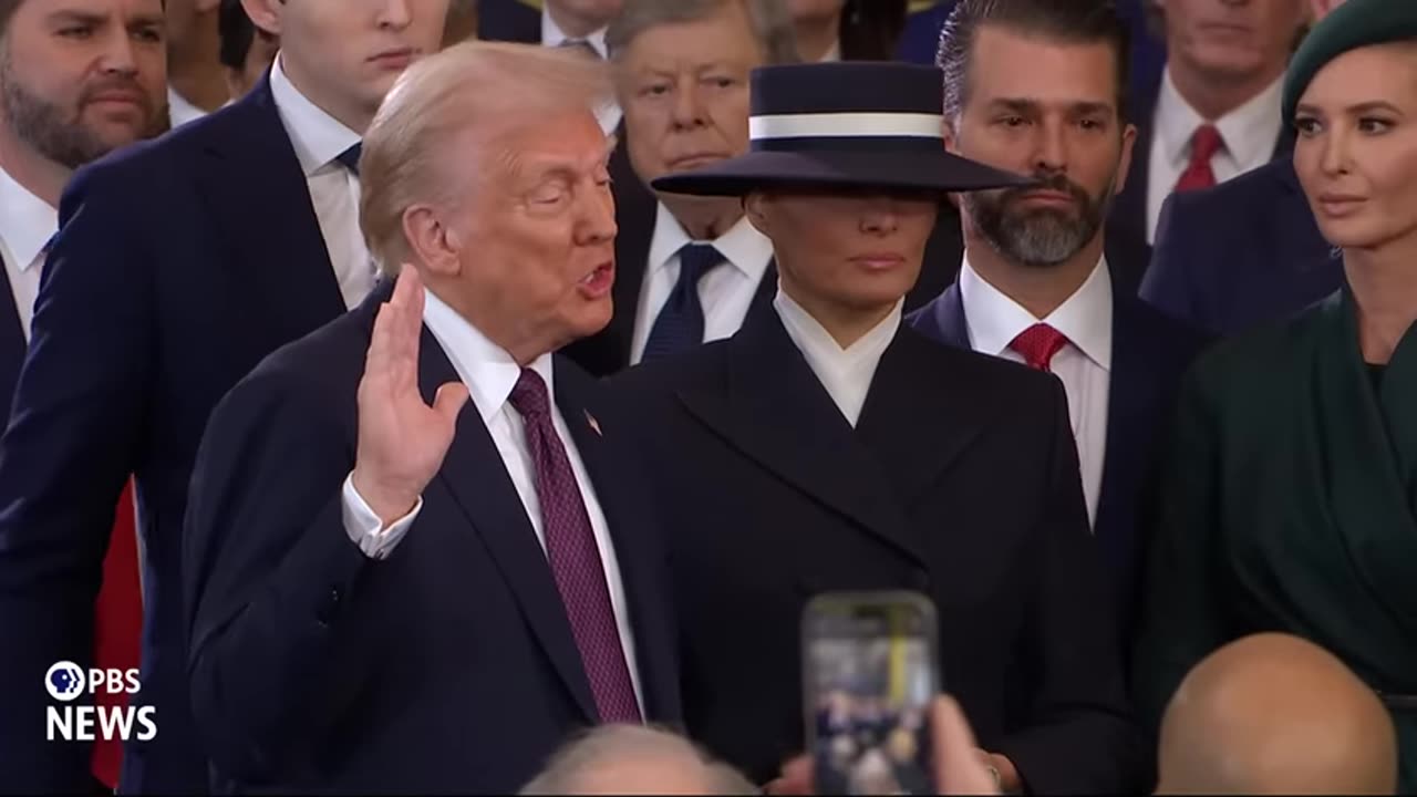 WATCH: Trump sworn in as 47th U.S. president | Trump 2025 Inauguration