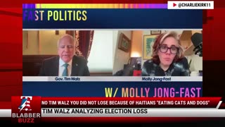 No Tim Walz You Did Not Lose Because Of Haitians "Eating Cats And Dogs"