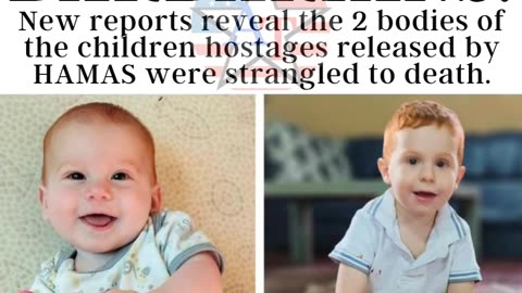 Bodies of 2 Children Hostages Strangled