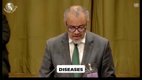 Gates' Puppet Tedros: Linking Noncommunicable Diseases, Climate Change, and Air Pollution