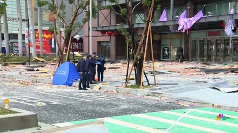 Deadly gas explosion rips through Taiwan department store