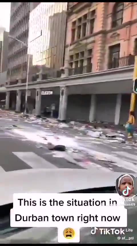 This is Durban, South Africa. This is what decolonization looks like.