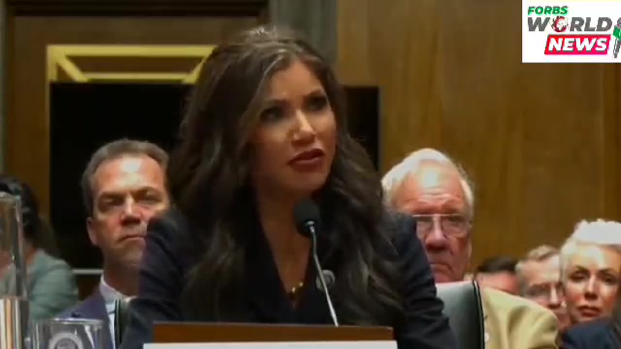 Highlights of Gov Noems's senate confirmation hearing for DHS secretary