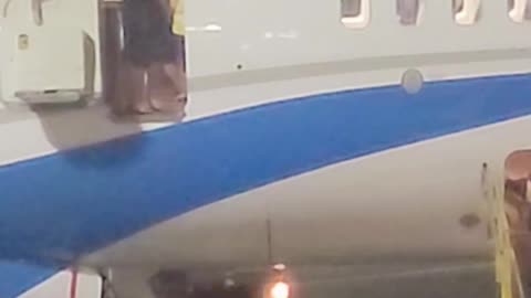 Flight Attendant Gets Assistance Closing Plane Door #short #shortsviral #funnyvideo #us