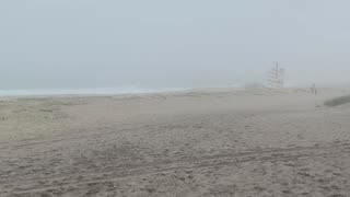 FOGGY DAY AT THE BEACH!