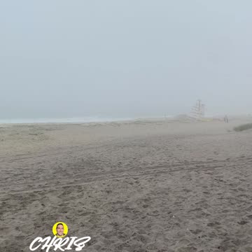 FOGGY DAY AT THE BEACH!