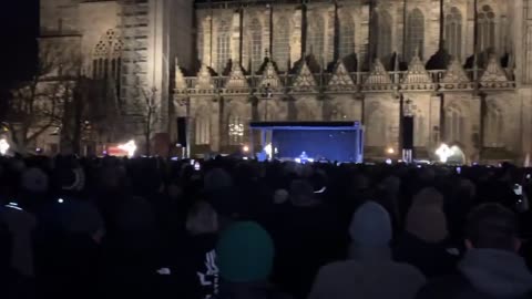 25,000 German patriots have gathered in central Magdeburg for an AfD rally