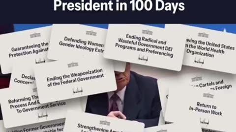 President Trump's First 100 hrs