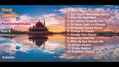 12 Soulful Qawwalis – A Divine Journey of Devotion & Love Part E