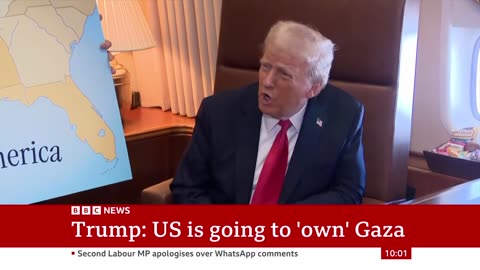 President Trump Says We have to Own Gaza