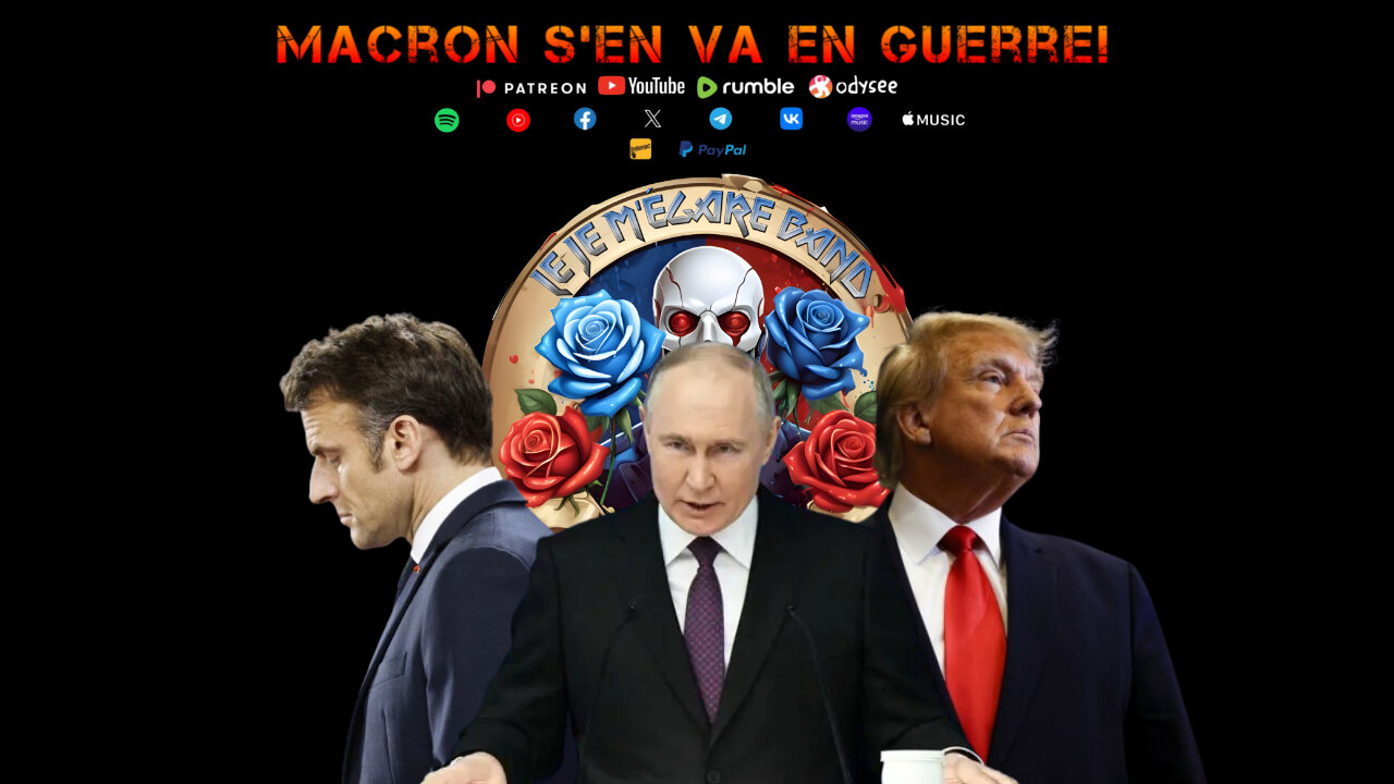 GAMES N ROSES LIVE: MACRON S'EN VA EN GUERRE!