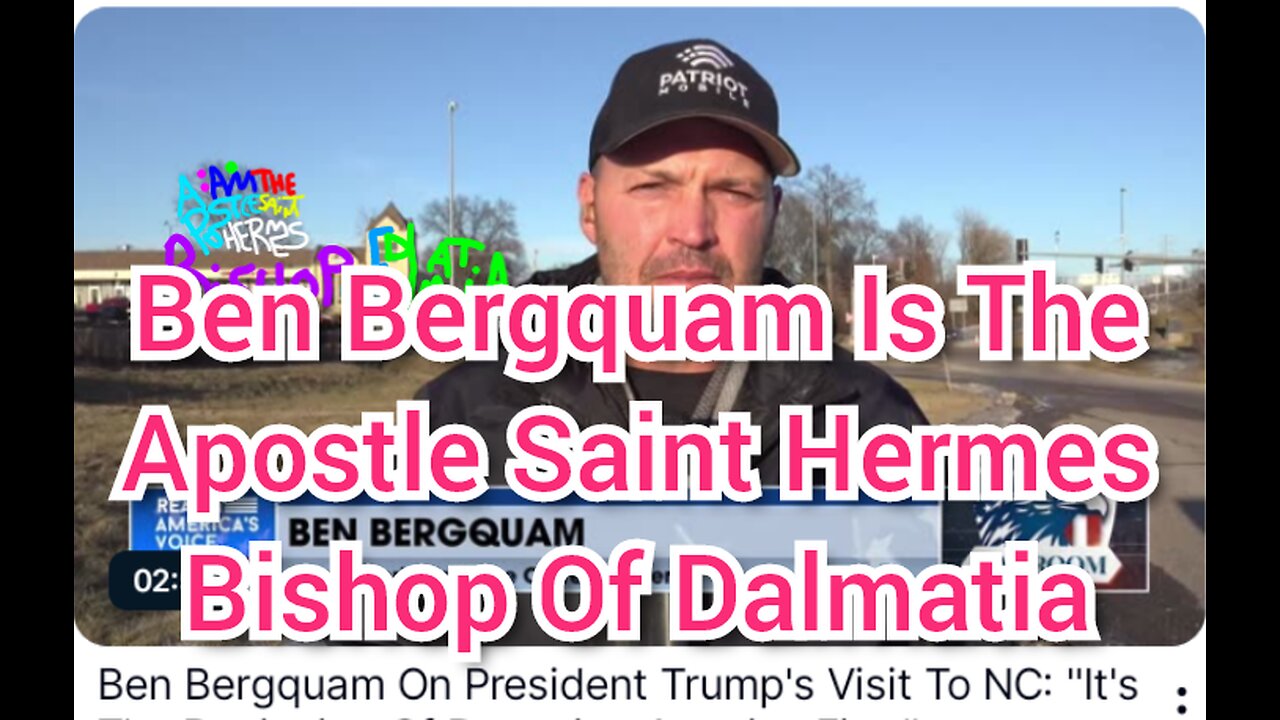 Ben Bergquam Is The Apostle Saint Hermes Bishop Of Dalmatia