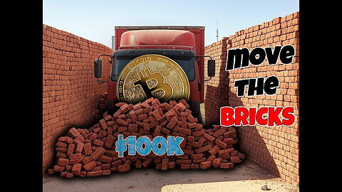 $100k BITCOIN bricks won't fall easy! lets dive into the data!