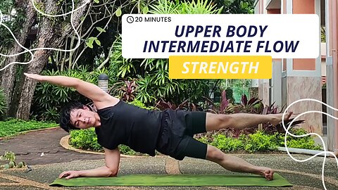 Something About 20-Min. Upper Body Intermediate Flow | Vinyasa for Strengthening