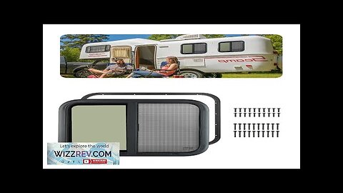 Horizontal RV Window 24"W x 20"H Tinted Sliding RV Window & Net Review