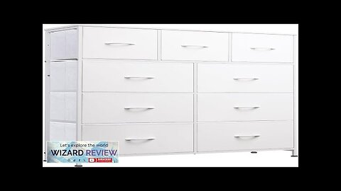 WLIVE 9-Drawer Dresser Fabric Storage Tower for Bedroom Hallway Closet Tall Chest Review