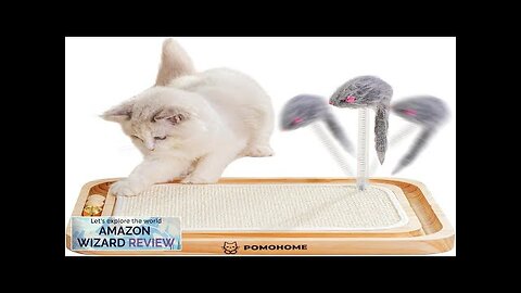 Cat ScratcherCat Toys for Indoor Cats with Track Ball BellsSisal Cat Scratching Review