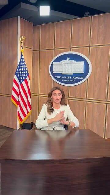 ALINA HABBA SHOWS OFF BIDEN'S FAKE OVAL OFFICE.