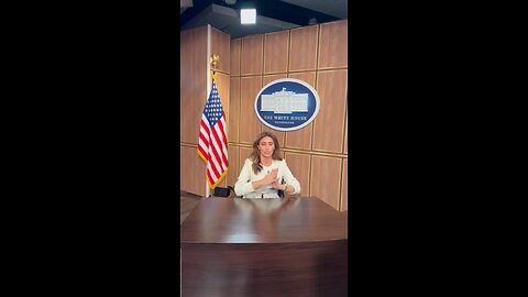 ALINA HABBA SHOWS OFF BIDEN'S FAKE OVAL OFFICE.