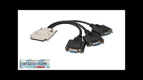 VHDCI Breakout Cable&Adapter-VHDCI(SCSI 68Pin) M to 3-Port VGA Female Splitter Breakout Review