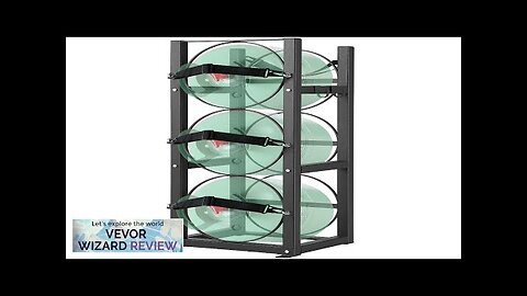 VEVOR Refrigerant Tank Rack with 3 x 30lbs Bottle Tanks Cylinder Tank Review