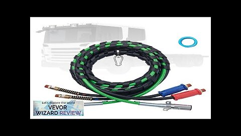 VEVOR 15FT Semi Truck Air Lines Kit 3-in-1 Air Hoses & ABS Review