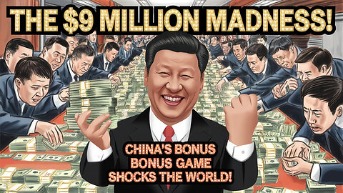 China’s Crazy Cash Game: Employees Grab $9 Million in 15 Minutes! 😱 | Viral Workplace Drama