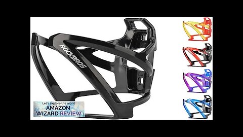 ROCKBROS Bike Water Bottle Holder Ultra-Light Bicycle Bottle Cages with Screws Tool Review